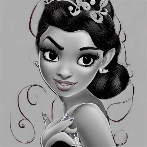 Latina Disney Princess Graphic Creative Fabrica
