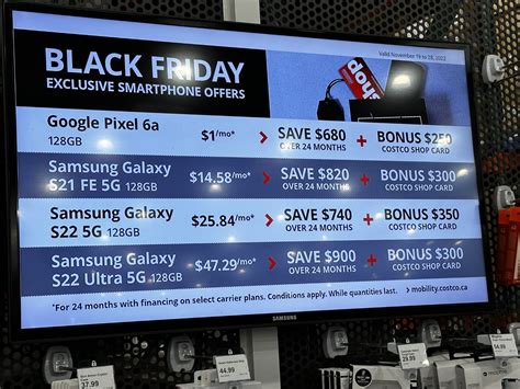 Black Friday Costco Smartphone Deals Costco West Fan Blog