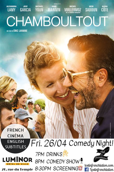 Comedy Night - Chamboultout - Lost in Frenchlation - French Films ...