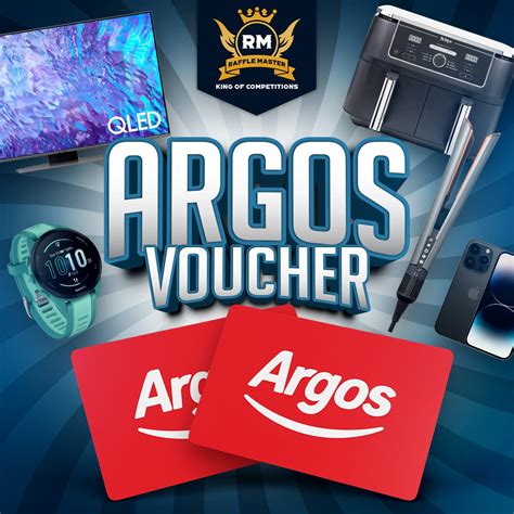 Argos Voucher Or Same In Cash For P Raffle Master Competitions