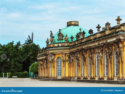 German Castle Sanssouci Potsdam Near Berlin Stock Photo Image Of