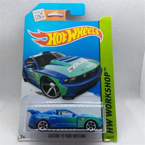 รถเหลก Hot wheels CUSTOM 12 FORD MUSTANG lb18 Shopee Thailand