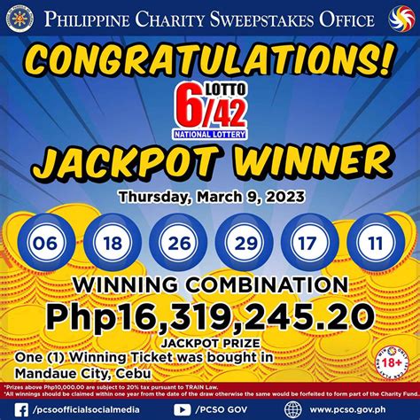 p  jackpot prize ng  grand lotto napanalunan abs cbn news