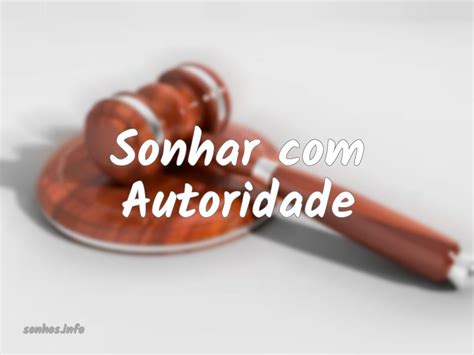 O Que Significa Autoridade