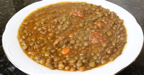 Cocina Andaluza Lentejas Estofadas Con Chorizo