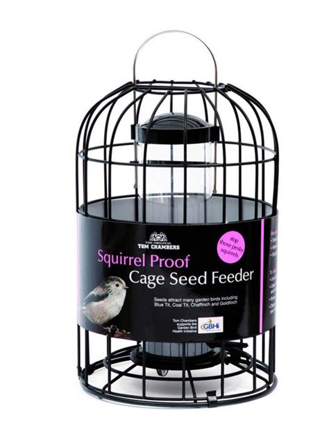 Tom Chambers Squirrel Proofcage Seed Feeder Sq005 • Homeleigh Garden