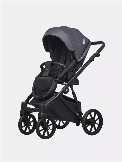 Коляска 3 в 1 Riko Basic Montana Ecco 24 Graphite — купить в интернет ...