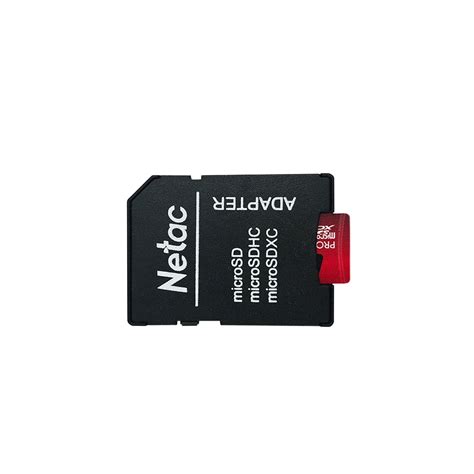 512GB Netac P500 Pro microSDXC CL10 UHS-I U3 V30 A1 Memory Card w/ SD ...