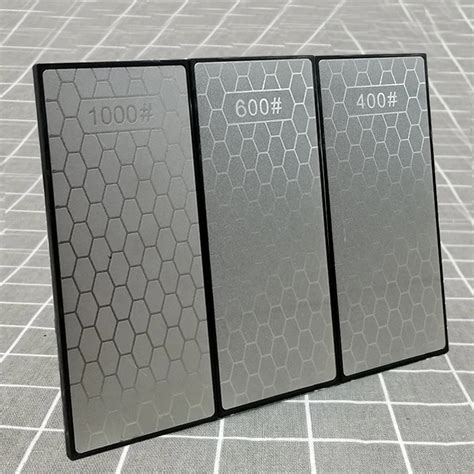 Алмазный точильный камень 400 600 1000 зернистость двухсторонняя ...