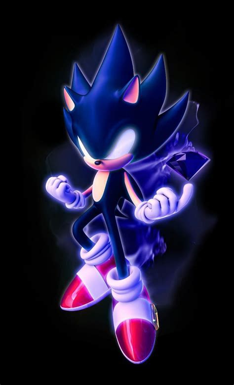 Dark Sonic Hedgehog Art Sonic Sonic And Shadow