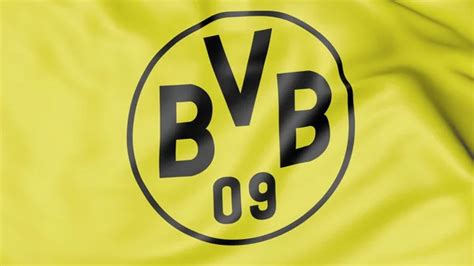 Flag Football Club Borussia Dortmund Gegmany Stock Editorial Photo