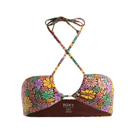 Roxy All About Sol Bikini Top Boutique Les Sommets