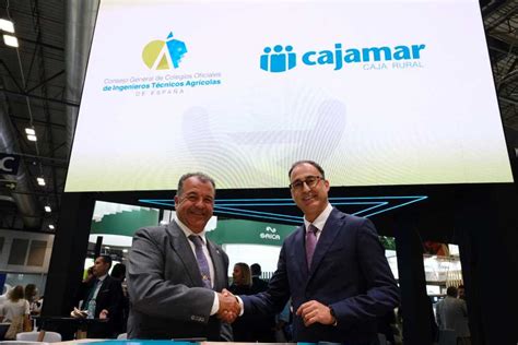 Cajamar y el Consejo de Ingenieros Agrícolas juntos en la implantación