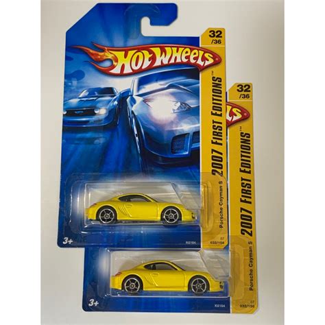 風火輪 HOT WHEELS Porsche Cayman s絕版 蝦皮購物