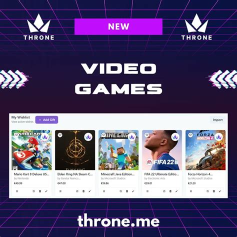 Throne on Twitter: "🆕 Introducing Video Games! 🎮 We have now added ...