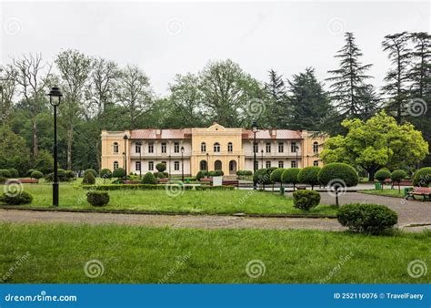 Zugdidi Georgia Dadiani Palace Museum In Svaneti Region Editorial