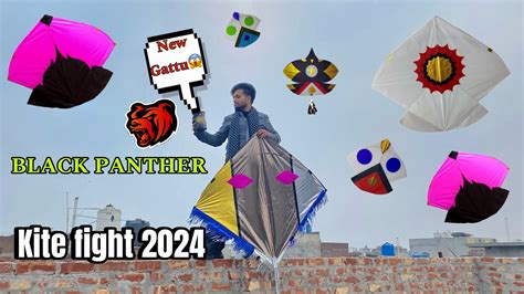 Unboxing Testing Black Panther New Gattu Flying Big Kites