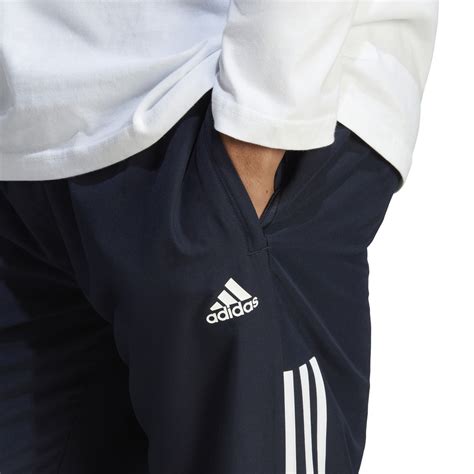 Adidas Mens Samson 4 0 Pants Closed Hem Woven Tracksuit Bottoms