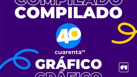 Compilado gráfico cuarentaTV Argentina 2023 presente YouTube