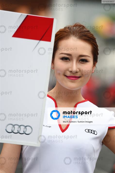 Grid Girls At Audi R Lms Cup Zhuhai China March