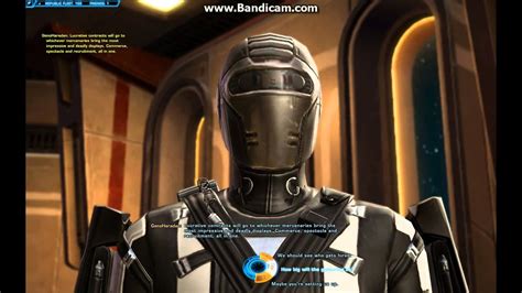 Swtor Jedi Consular Genoharadan Republic Fleet Youtube