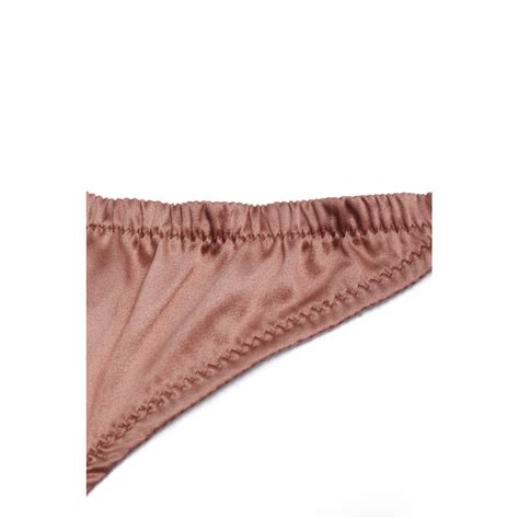 Mimi H Schen Seide Nude Gold