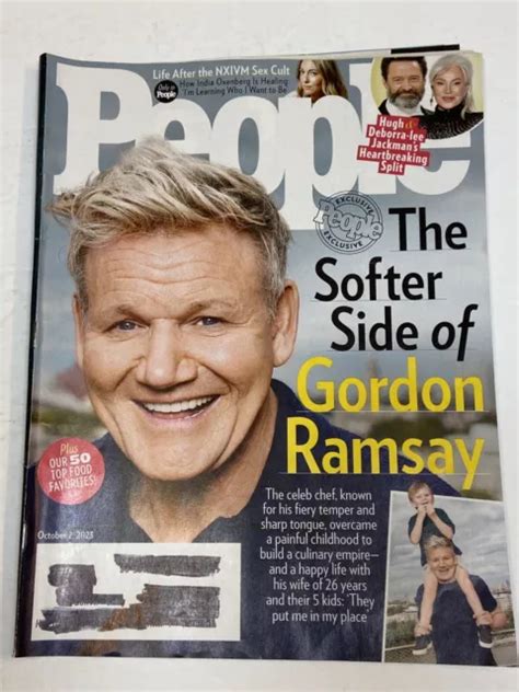 PEOPLE MAGAZINE Gordon Ramsay Hugh Jackman NXIVM Sex Cult India Oxenberg PicClick UK