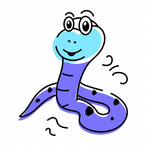 Snake Reptile Crawly Creature Specie Icon Download On Iconfinder