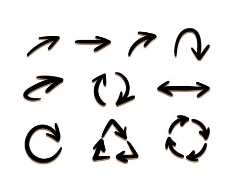 Swirl Arrow Vector at Vectorified.com | Collection of Swirl Arrow ...