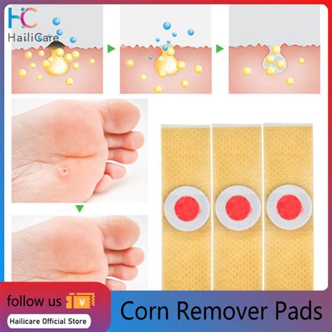 Hailicare Corn Remover Pads Foot Care Stickers Toe Corn And Callus
