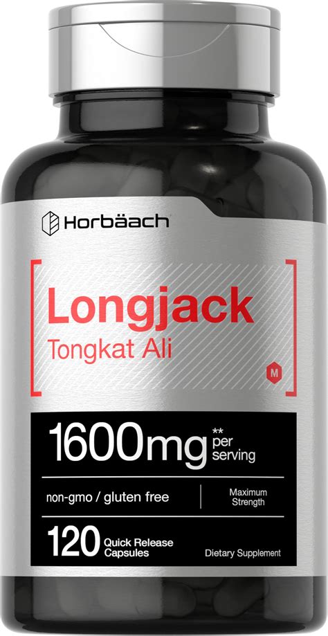 Mua Horbäach Longjack Tongkat Ali 1600 Mg 120 Capsules Lonolia Root Extract Powder