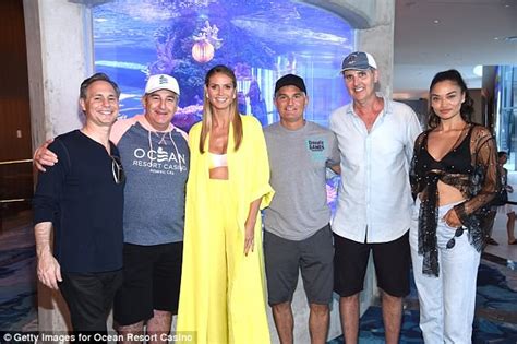 Heidi Klum Rocks Neon Set While Shanina Shaik Dons Bikini Top Daily