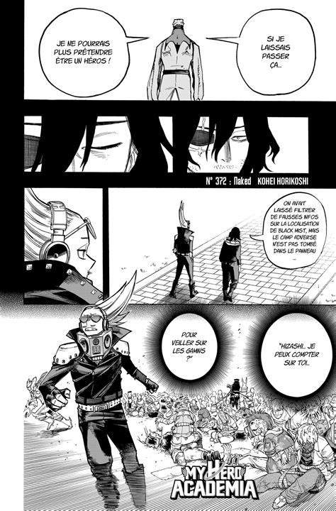 Scan My Hero Academia Chapitre Naked Page Sur ScanVF Net
