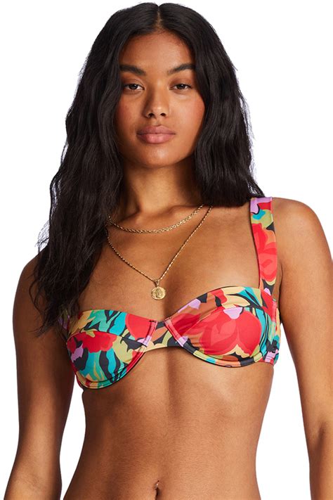 Billabong Bikini Σουτιέν Floral ABJX300819 MUL Skroutz gr