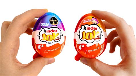 КИНДЕР ДЖОЙ ФАНКО: девочки против мальчиков Kinder Joy Funko - YouTube
