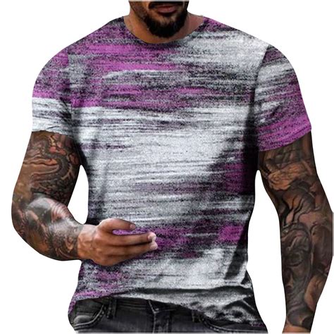 Cacommark Pi Mens T Shirts Clearance Sale Plus Size Summer Casual Short