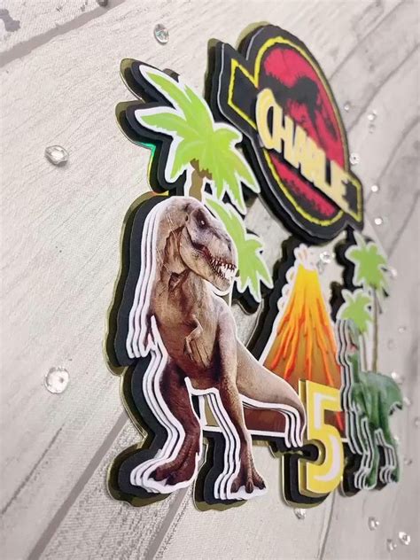 Jurassic World Cake Topper