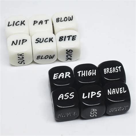 Pc Set Mm Black White Sexy Adult Sex Game Toy Dice Buy Adult Sexy Dice Game Sex Toy Dice