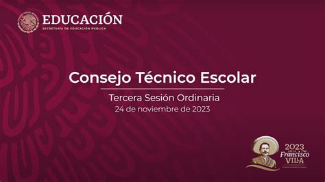 Tercera Sesi N Ordinaria Del Consejo T Cnico Escolar Docentes De Cte