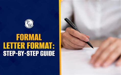 formal letter format step  step guide