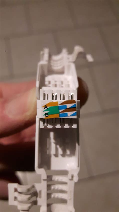 Branchement Fil Rj45 Résolu Câblage