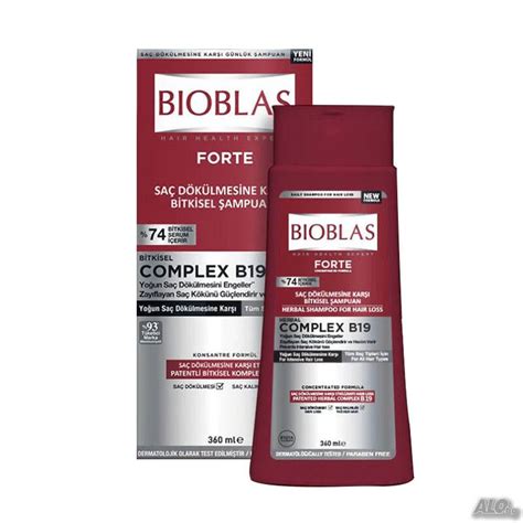 Шампоан за коса Bioblas Forte Complex B19, против интензивен косопад ...
