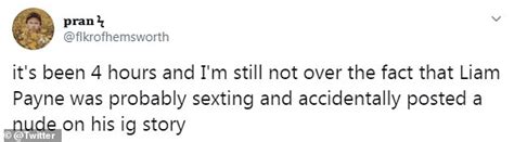 Liam Payne Posts Swiftly Deleted Naked Bedroom Snap Amid Fan Speculation He S Been Sending Nudes