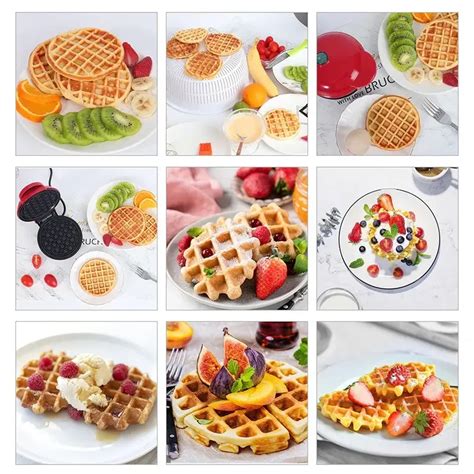 Вафельница мини для бельгийских вафель Mini Waffle Maker - Aveopt ...