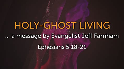 Holy-Ghost Living - Oct. 16th, 2022 - Logos Sermons