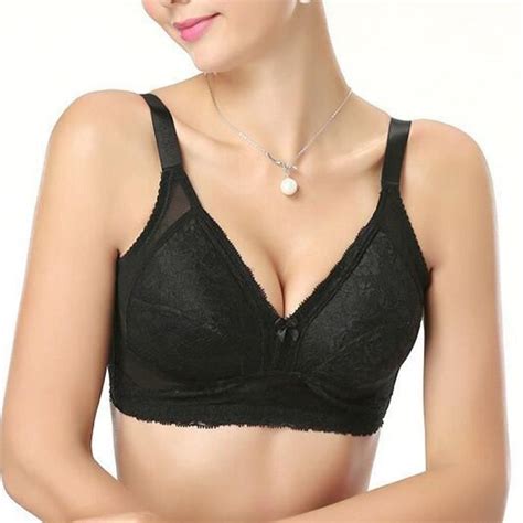 Soutien gorge Soutien gorge sans fil brodé pour femmes lingerie sexy