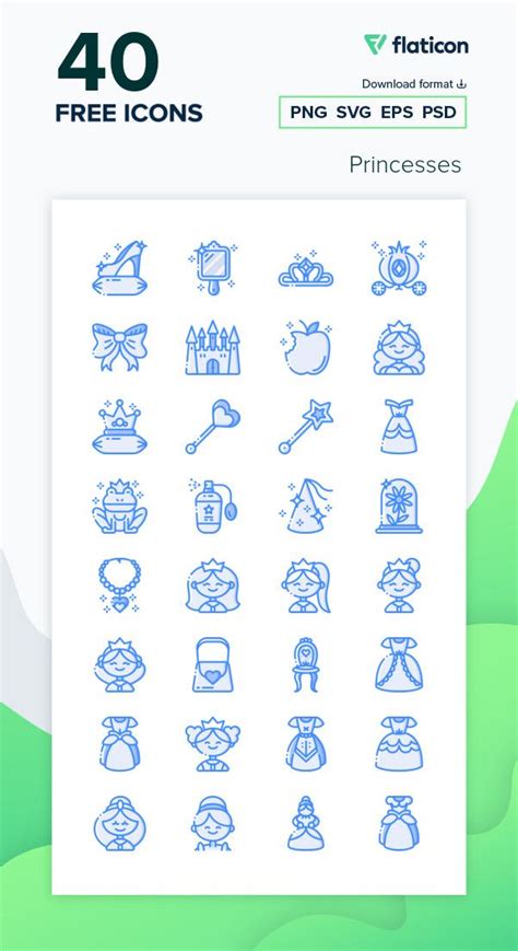 40 Free Vector Icons Of Princesses Designed By Smashicons Vector Free