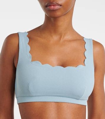 Palm Springs Bikini Top In Blue Marysia Mytheresa
