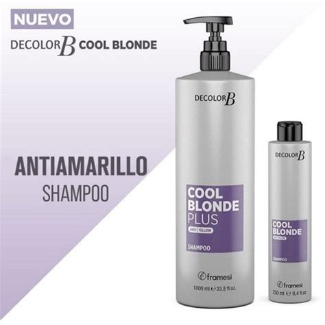 Framesi Morphosis Cool Blonde Shampoo แชมพแอนตเยลโล สำหรบผมบลอนดเทา หมน Shopee Thailand