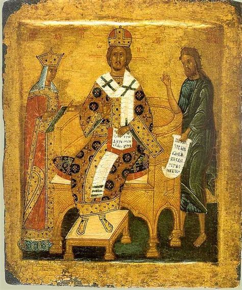 Икона Царь Славы | King of kings, John the baptist, Painting